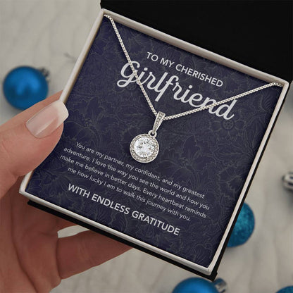 To My Girlfriend - Eternal Hope Necklace - Damask