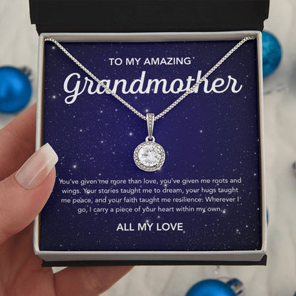 To my Grandmother - Eternal Hope Necklace -  Night Stars
