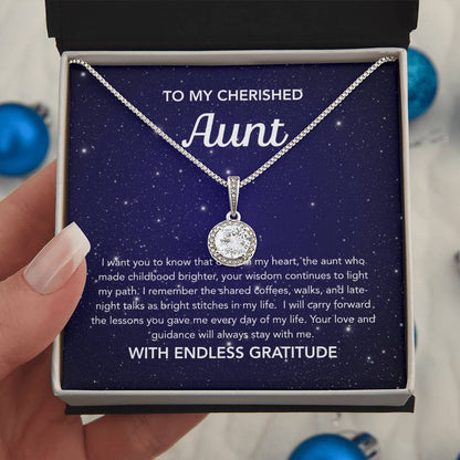 To my Aunt - Eternal Hope Necklace - Night Stars