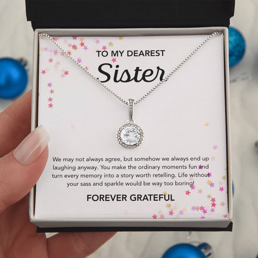 For my Sister - Eternal Hope Necklace - Stars