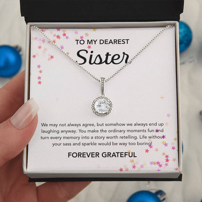 For my Sister - Eternal Hope Necklace - Stars