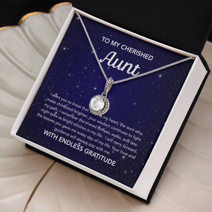 To my Aunt - Eternal Hope Necklace - Night Stars