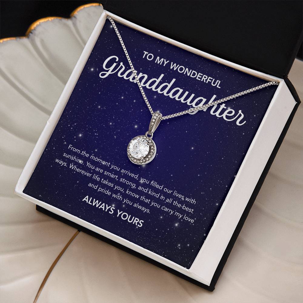 To my Granddaughter - Eternal Hope Necklace - Night Stars