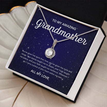 To my Grandmother - Eternal Hope Necklace -  Night Stars