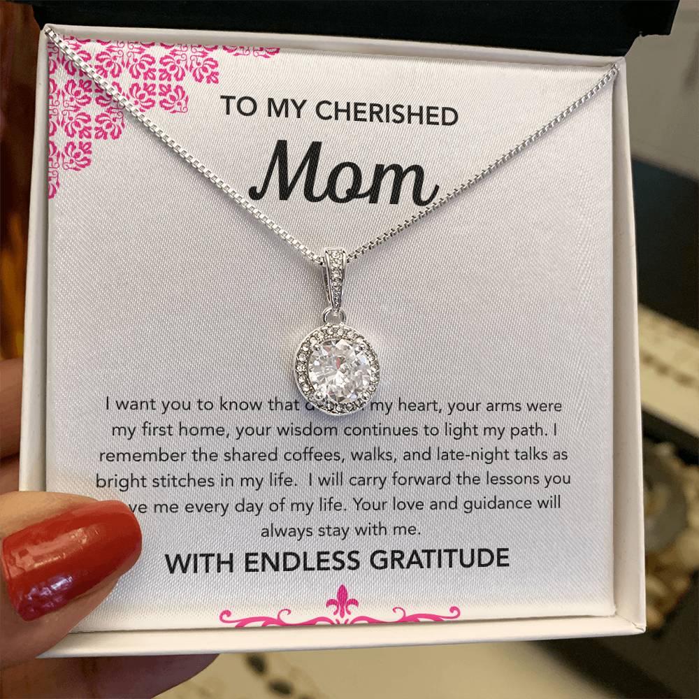 To Mom - Eternal Hope Necklace - Ornament