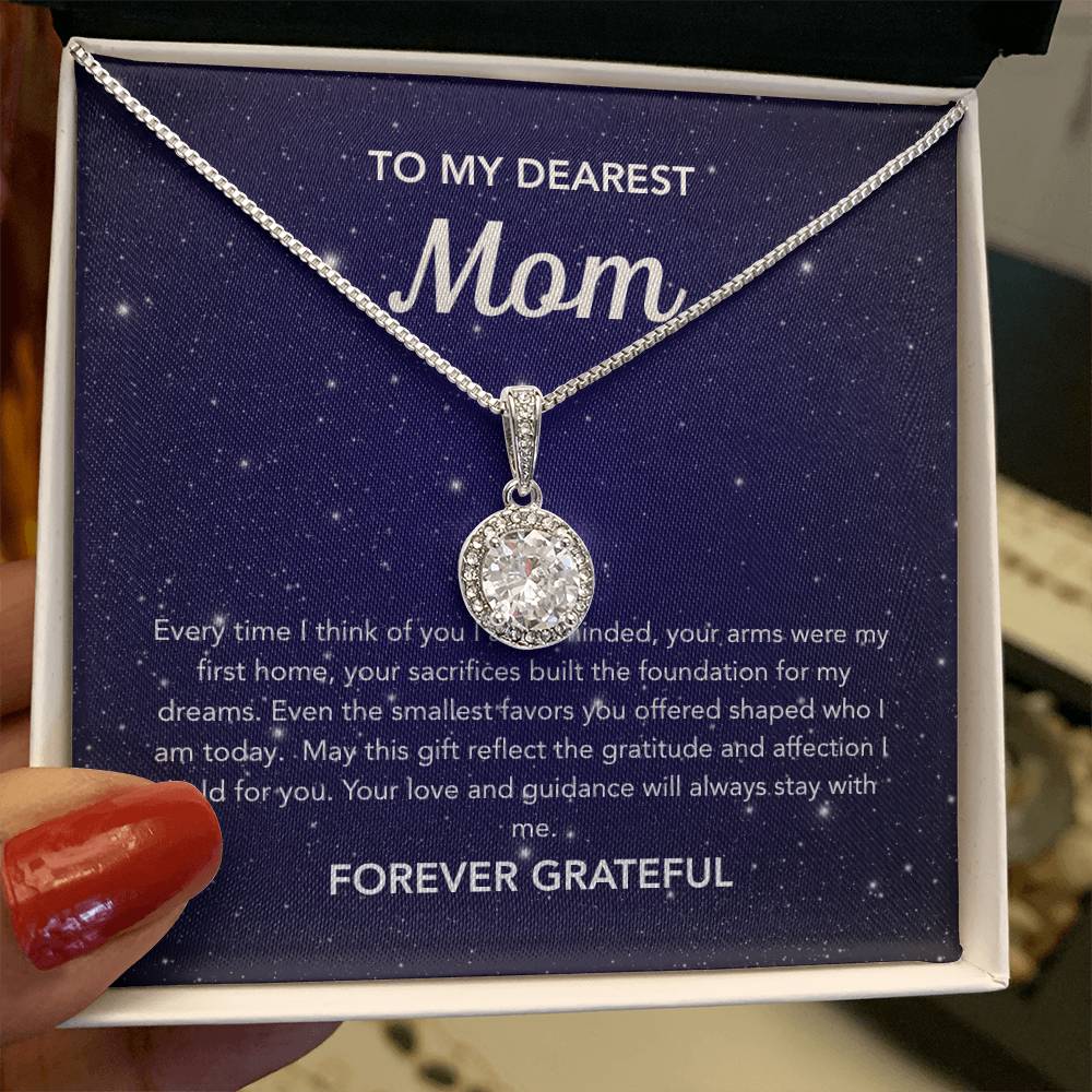 To Mom - Eternal Hope Necklace - Sparkles