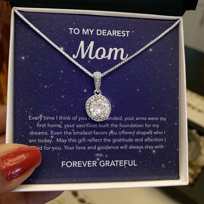 To Mom - Eternal Hope Necklace - Sparkles