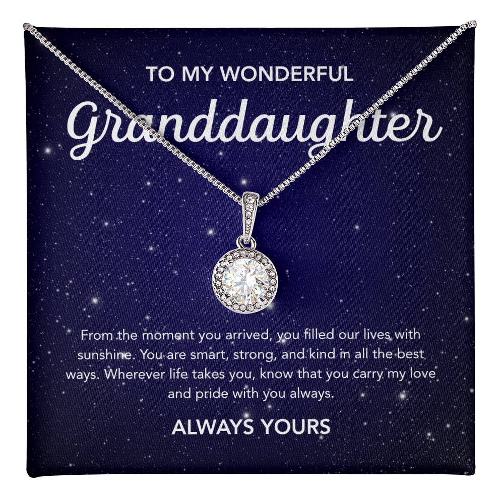 To my Granddaughter - Eternal Hope Necklace - Night Stars