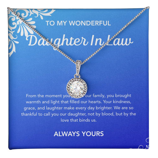 To my Daughter in Law - Eternal Hope Necklace - Flourish