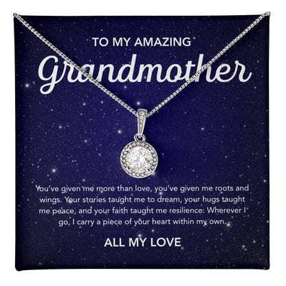 To my Grandmother - Eternal Hope Necklace -  Night Stars