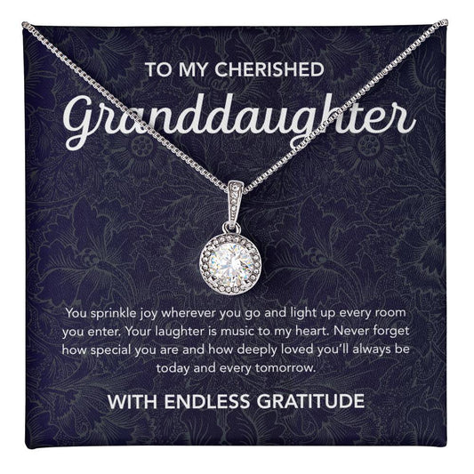To my Granddaughter - Eternal Hope Necklace - Damsak