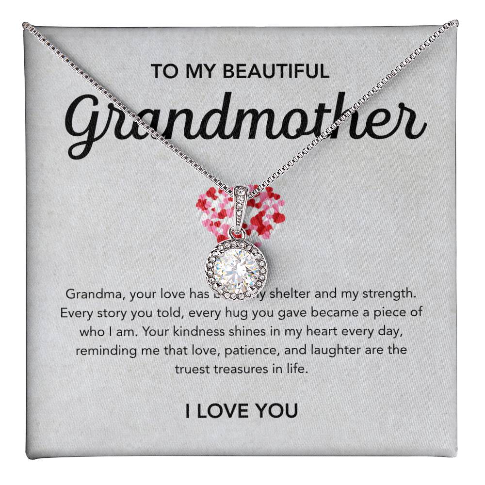 To my Grandmother - Eternal Hope Necklace - Little Heart