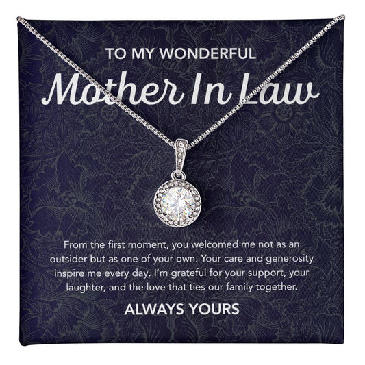 For my Mother in Law - Eternal Hope Necklace - Flourish