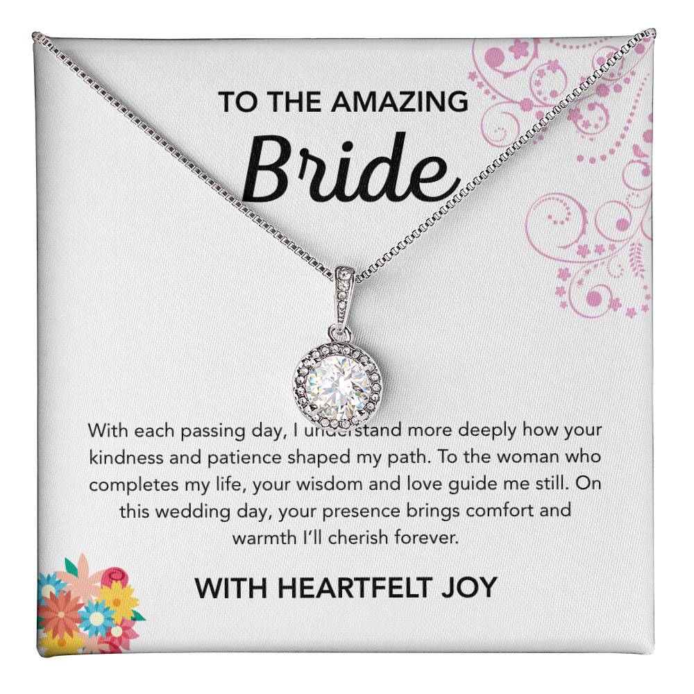 To my Bride - Eternal Hope Necklace - Bridal bouquet