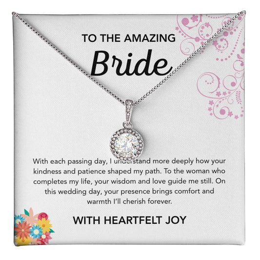 To my Bride - Eternal Hope Necklace - Bridal bouquet