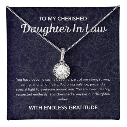 To my Daughter in Law - Eternal Hope Necklace - Damsak