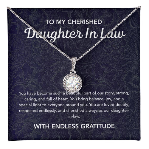 To my Daughter in Law - Eternal Hope Necklace - Damsak