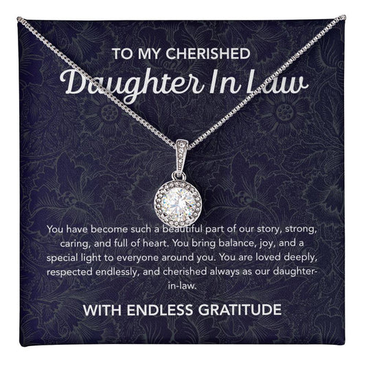 To my Daughter in Law - Eternal Hope Necklace - Damsak