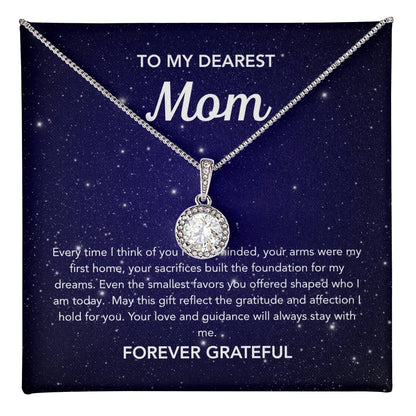 To Mom - Eternal Hope Necklace - Sparkles