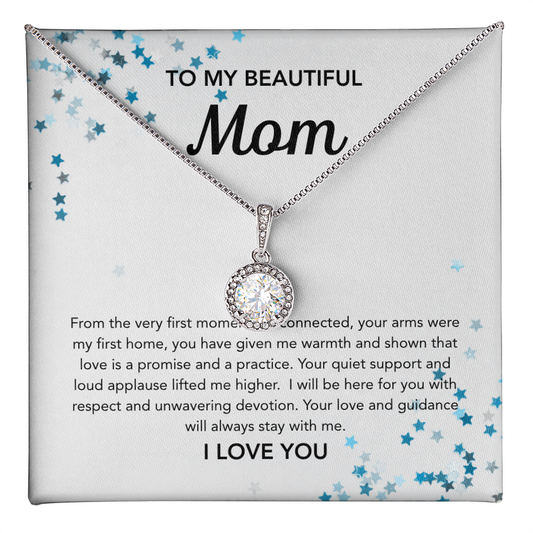 To Mom - Eternal Hope Necklace - Stars