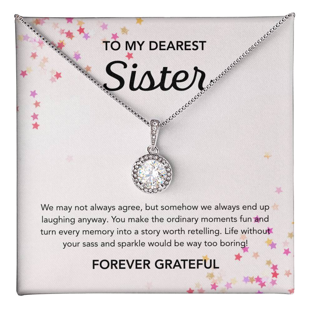 For my Sister - Eternal Hope Necklace - Stars