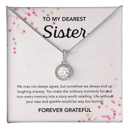 For my Sister - Eternal Hope Necklace - Stars