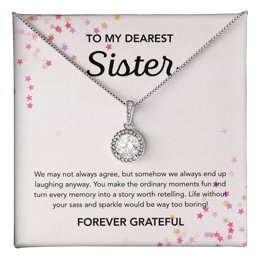 For my Sister - Eternal Hope Necklace - Stars