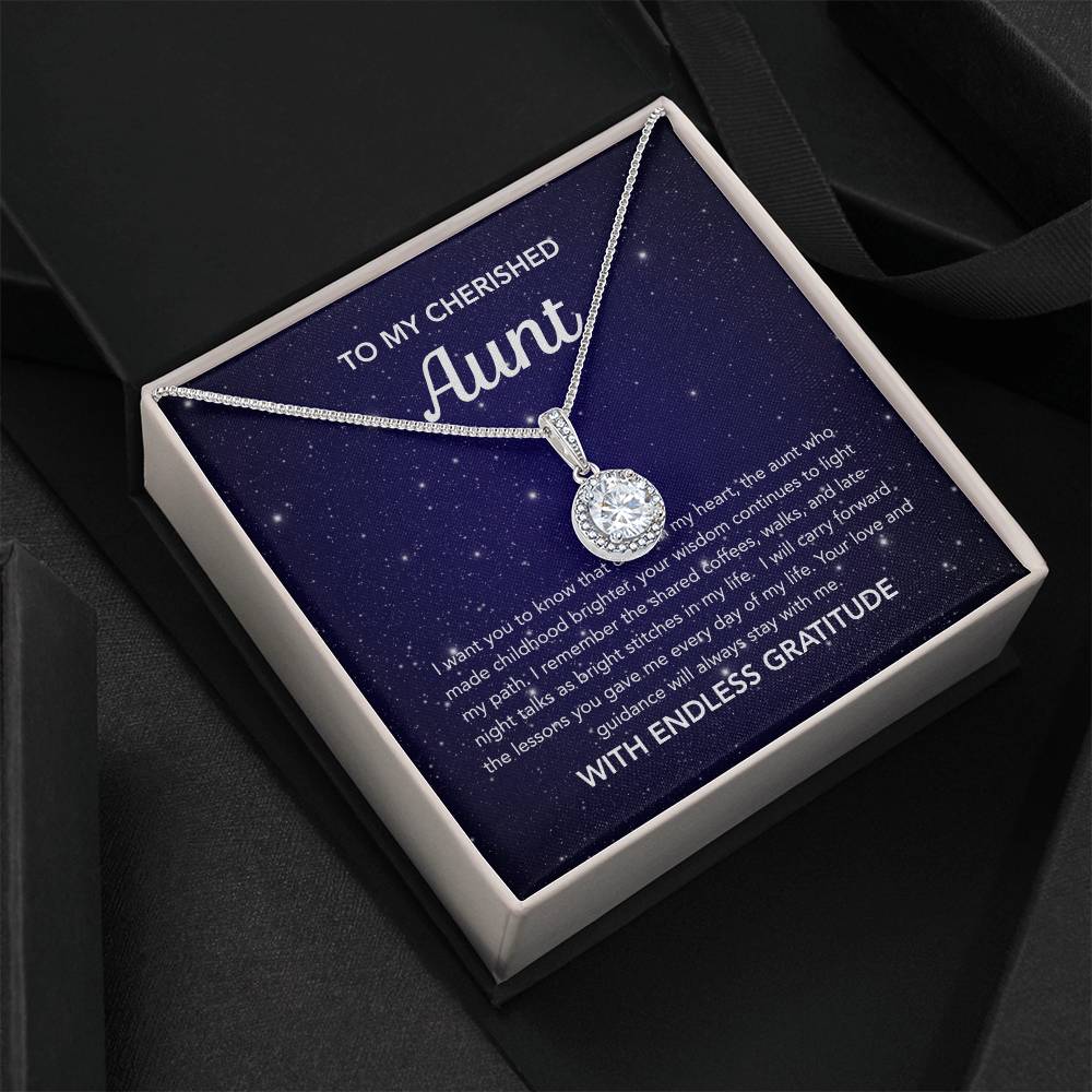 To my Aunt - Eternal Hope Necklace - Night Stars