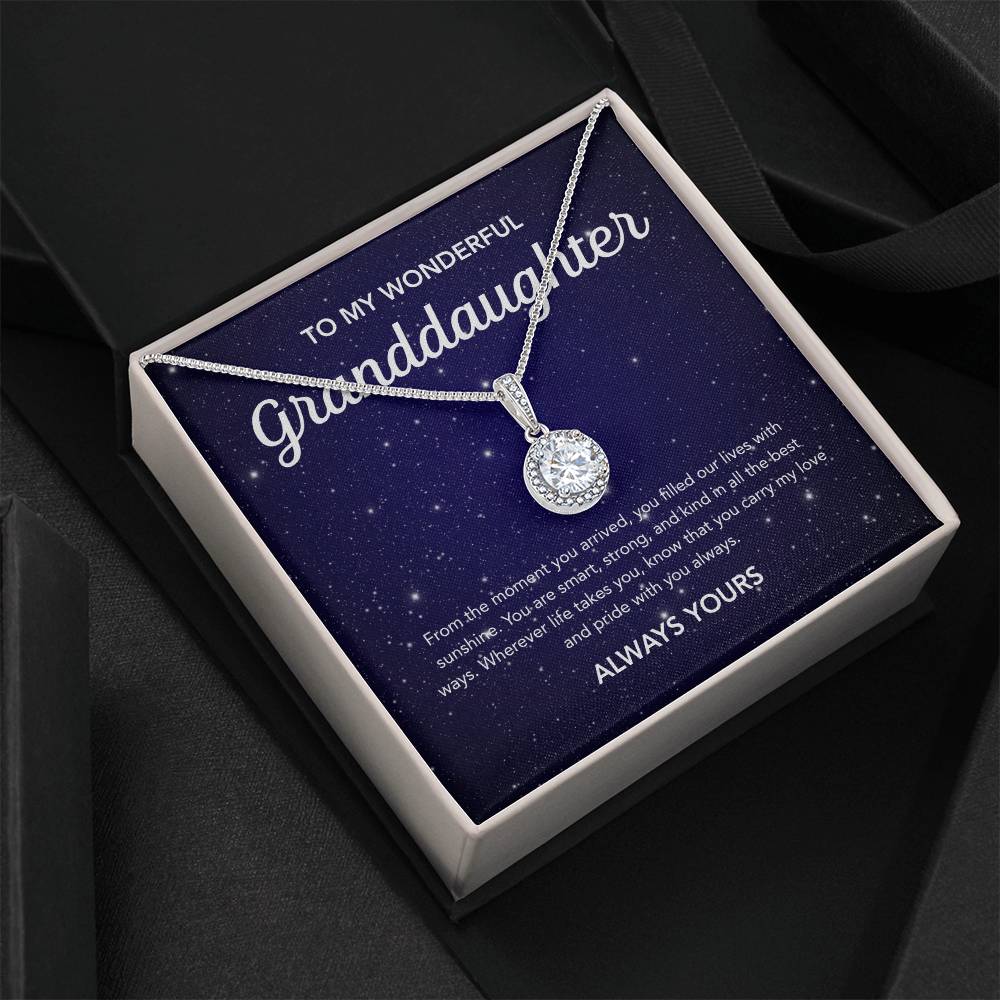 To my Granddaughter - Eternal Hope Necklace - Night Stars