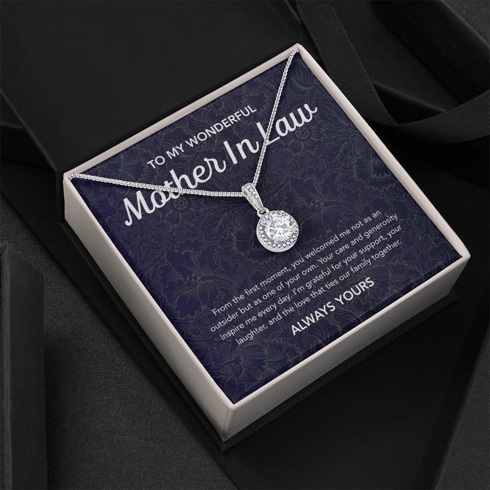 For my Mother in Law - Eternal Hope Necklace - Flourish