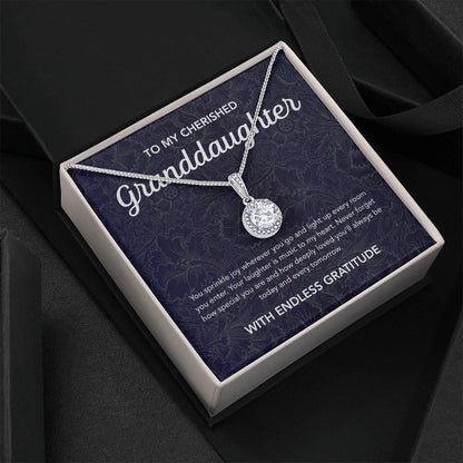 To my Granddaughter - Eternal Hope Necklace - Damsak