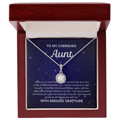 To my Aunt - Eternal Hope Necklace - Night Stars