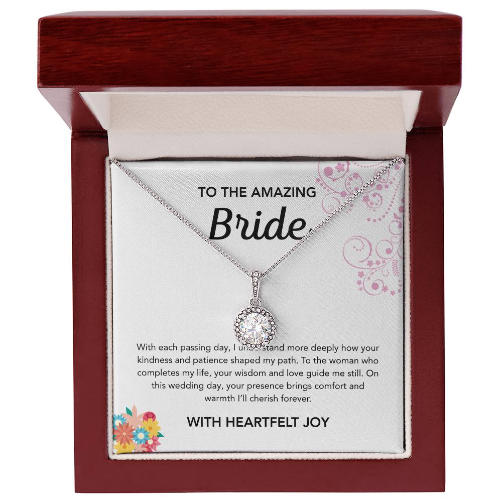 To my Bride - Eternal Hope Necklace - Bridal bouquet