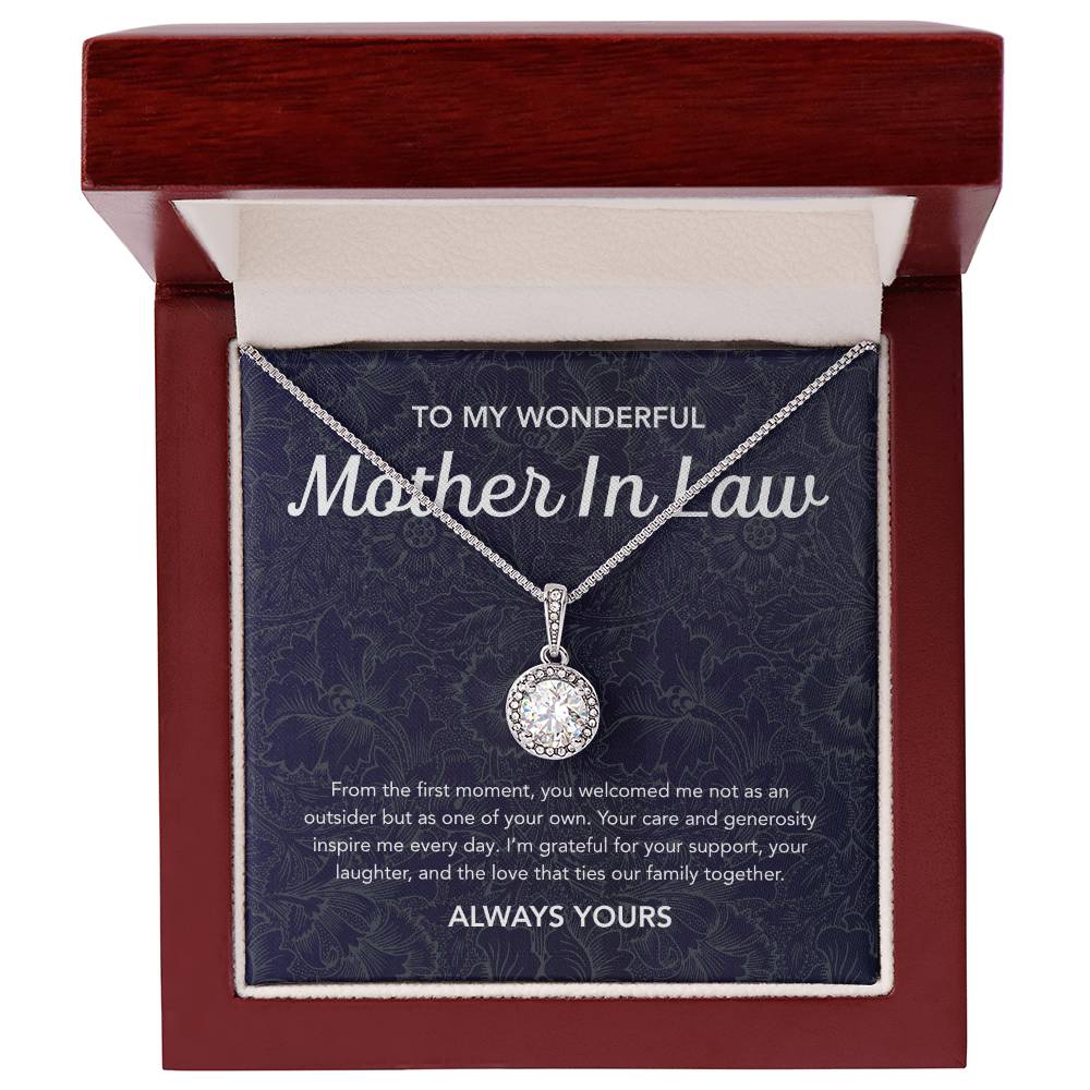 For my Mother in Law - Eternal Hope Necklace - Flourish