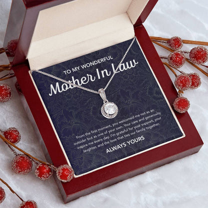 For my Mother in Law - Eternal Hope Necklace - Flourish