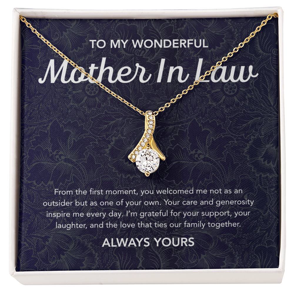 To my Mother in Law - Alluring Beauty Necklace - Flourish