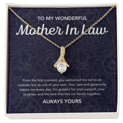 To my Mother in Law - Alluring Beauty Necklace - Flourish