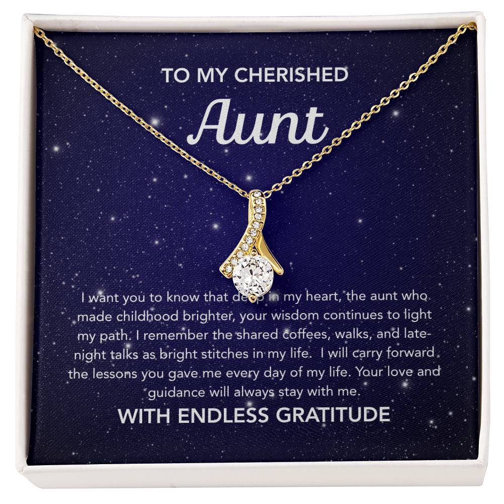 To my Aunt - Alluring Beauty - Night Stars