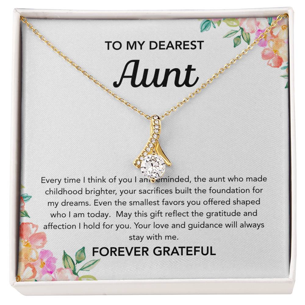 To my Aunt - Alluring Beauty - Flowers