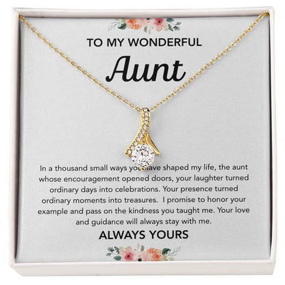 To my Aunt - Alluring Beauty - Flowers