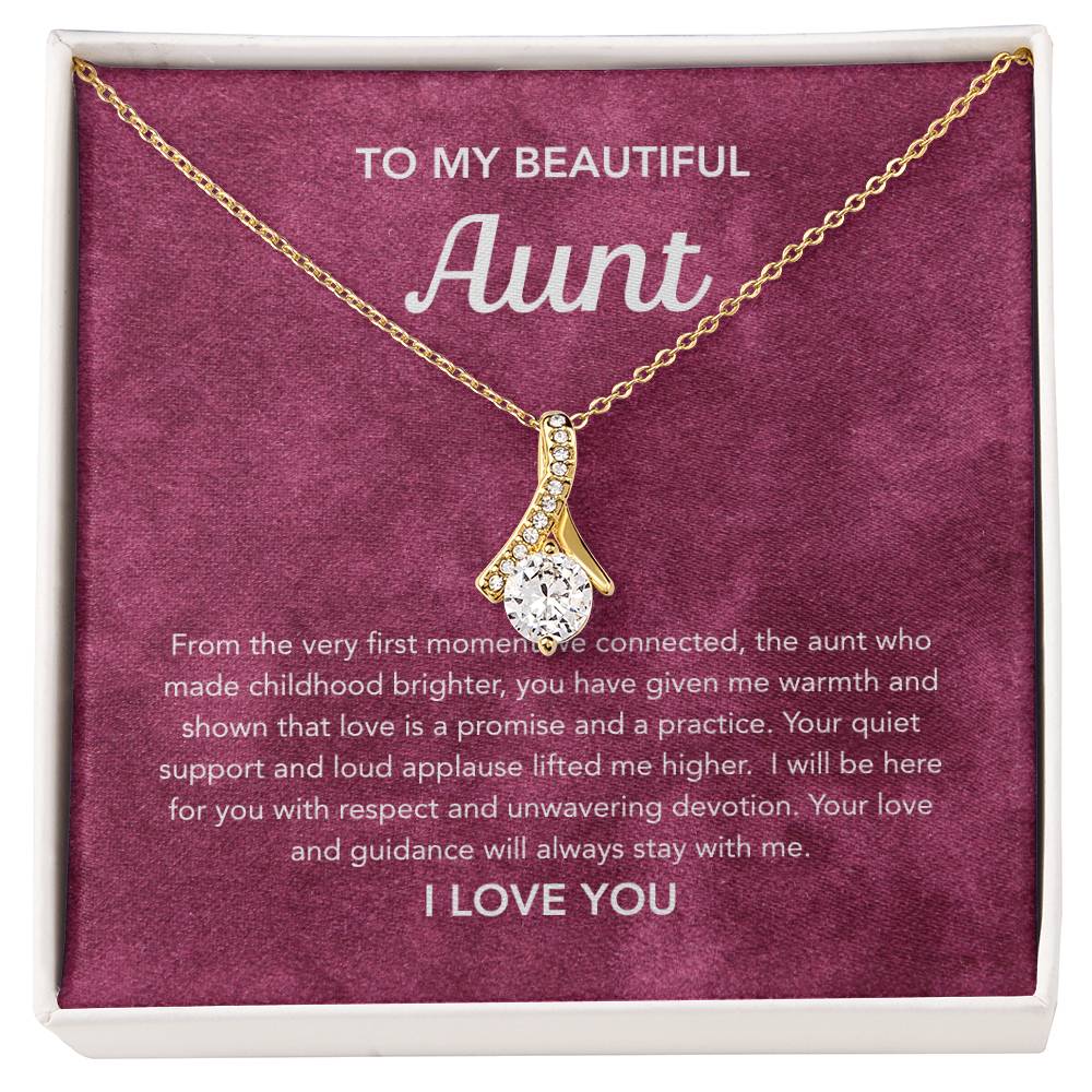 To my Aunt - Alluring Beauty - Velvet Pattern