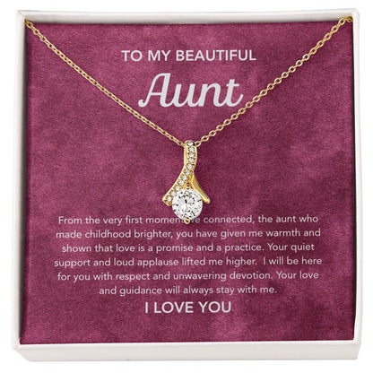 To my Aunt - Alluring Beauty - Velvet Pattern