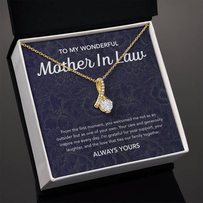 To my Mother in Law - Alluring Beauty Necklace - Flourish
