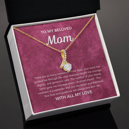 To Mom - Alluring Beauty - Velvet Pattern