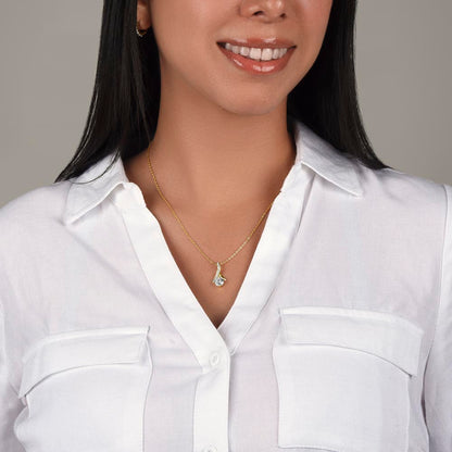 To My Wife - Alluring Beauty - White Heart