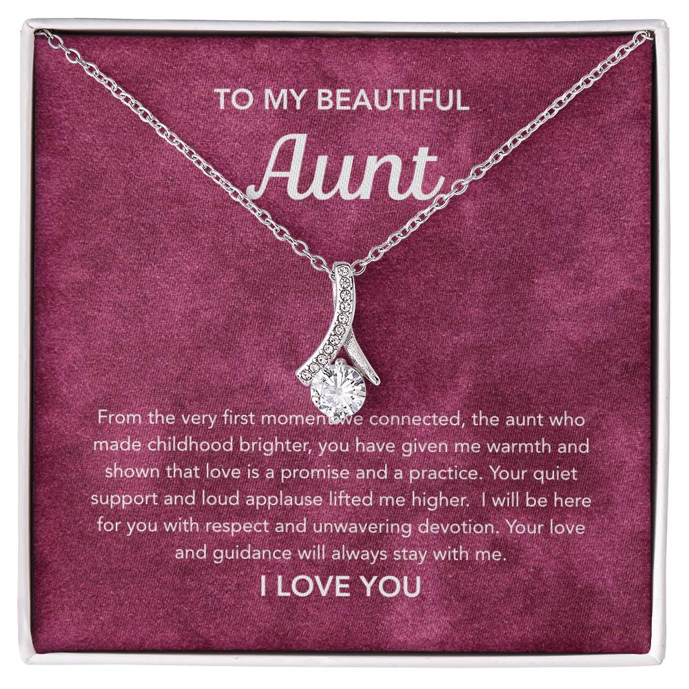 To my Aunt - Alluring Beauty - Velvet Pattern