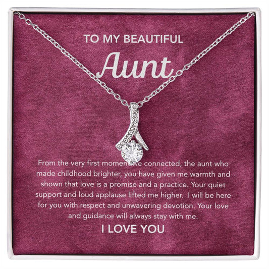 To my Aunt - Alluring Beauty - Velvet Pattern