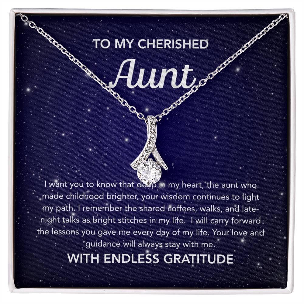 To my Aunt - Alluring Beauty - Night Stars