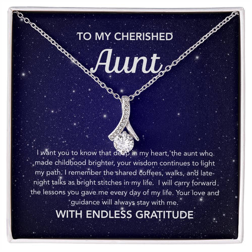 To my Aunt - Alluring Beauty - Night Stars