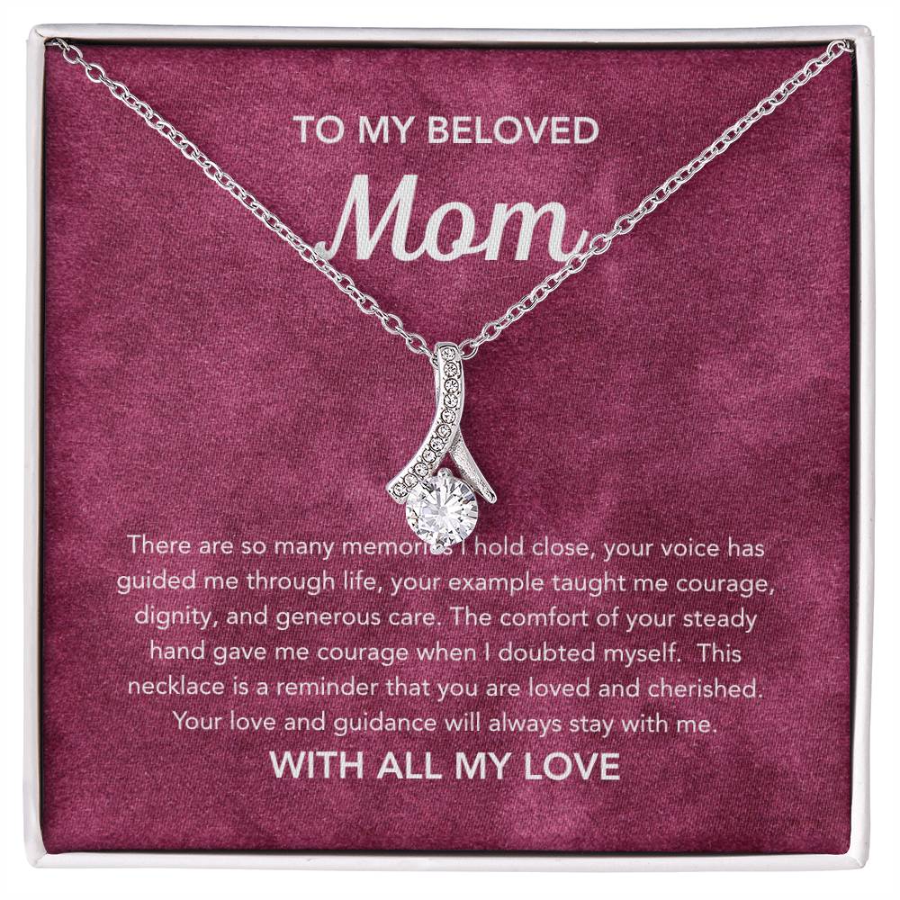 To Mom - Alluring Beauty - Velvet Pattern